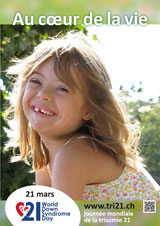 Affiche pour la journée mondiale de la trisomie 21