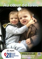 Affiche pour la journée mondiale de la trisomie 21