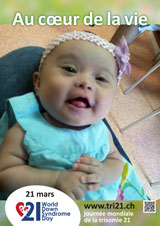Affiche pour la journée mondiale de la trisomie 21