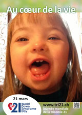 Affiche pour la journée mondiale de la trisomie 21