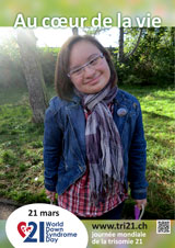 Affiche pour la journée mondiale de la trisomie 21