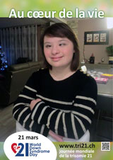 Affiche pour la journée mondiale de la trisomie 21