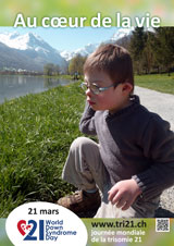 Affiche pour la journée mondiale de la trisomie 21