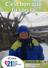 Affiche pour la journée mondiale de la trisomie 21