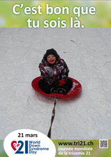 Affiche pour la journée mondiale de la trisomie 21