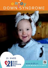 Affiche pour la journée mondiale de la trisomie 21