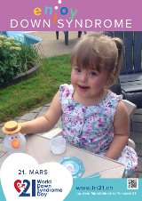 Affiche pour la journée mondiale de la trisomie 21