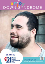 Affiche pour la journée mondiale de la trisomie 21