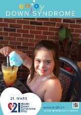 Affiche pour la journée mondiale de la trisomie 21
