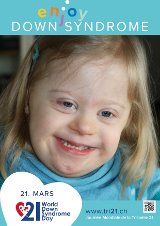 Affiche pour la journée mondiale de la trisomie 21