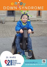 Affiche pour la journée mondiale de la trisomie 21