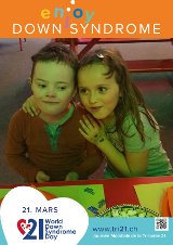 Affiche pour la journée mondiale de la trisomie 21