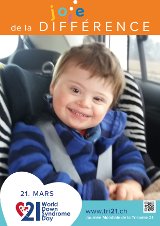 Affiche pour la journée mondiale de la trisomie 21