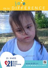 Affiche pour la journée mondiale de la trisomie 21