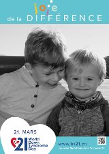 Affiche pour la journée mondiale de la trisomie 21
