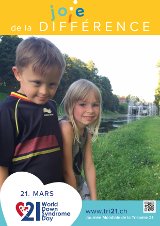Affiche pour la journée mondiale de la trisomie 21