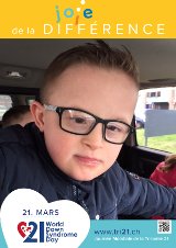 Affiche pour la journée mondiale de la trisomie 21