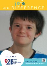 Affiche pour la journée mondiale de la trisomie 21