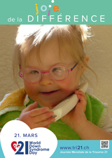 Affiche pour la journée mondiale de la trisomie 21