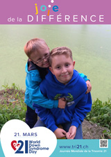 Affiche pour la journée mondiale de la trisomie 21