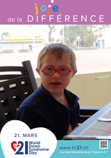 Affiche pour la journée mondiale de la trisomie 21