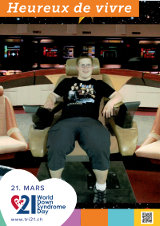 Affiche pour la journée mondiale de la trisomie 21