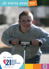 Affiche pour la journée mondiale de la trisomie 21