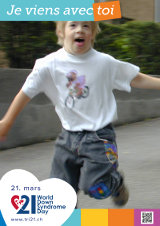 Affiche pour la journée mondiale de la trisomie 21