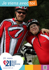 Affiche pour la journée mondiale de la trisomie 21