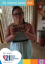 Affiche pour la journée mondiale de la trisomie 21