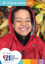 Affiche pour la journée mondiale de la trisomie 21