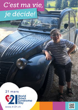 Affiche pour la journée mondiale de la trisomie 21