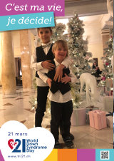 Affiche pour la journée mondiale de la trisomie 21