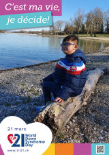 Affiche pour la journée mondiale de la trisomie 21