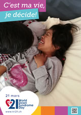 Affiche pour la journée mondiale de la trisomie 21