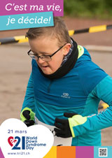 Affiche pour la journée mondiale de la trisomie 21