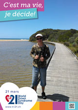 Affiche pour la journée mondiale de la trisomie 21