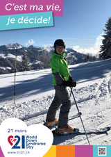 Affiche pour la journée mondiale de la trisomie 21