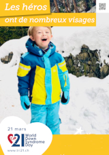 Affiche pour la journée mondiale de la trisomie 21