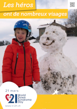 Affiche pour la journée mondiale de la trisomie 21