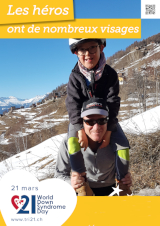 Affiche pour la journée mondiale de la trisomie 21