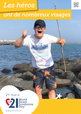 Affiche pour la journée mondiale de la trisomie 21