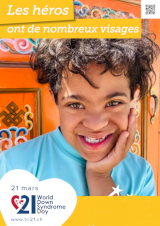 Affiche pour la journée mondiale de la trisomie 21