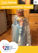 Affiche pour la journée mondiale de la trisomie 21