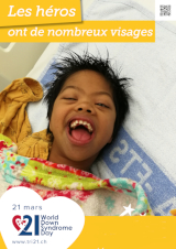 Affiche pour la journée mondiale de la trisomie 21