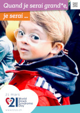 Affiche pour la journée mondiale de la trisomie 21
