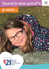 Affiche pour la journée mondiale de la trisomie 21