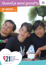 Affiche pour la journée mondiale de la trisomie 21