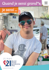 Affiche pour la journée mondiale de la trisomie 21