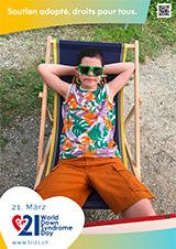 Affiche pour la journée mondiale de la trisomie 21